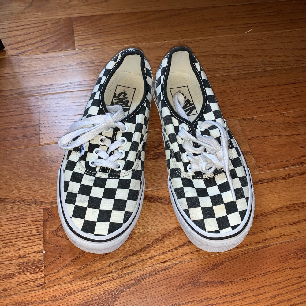 Checker board vans